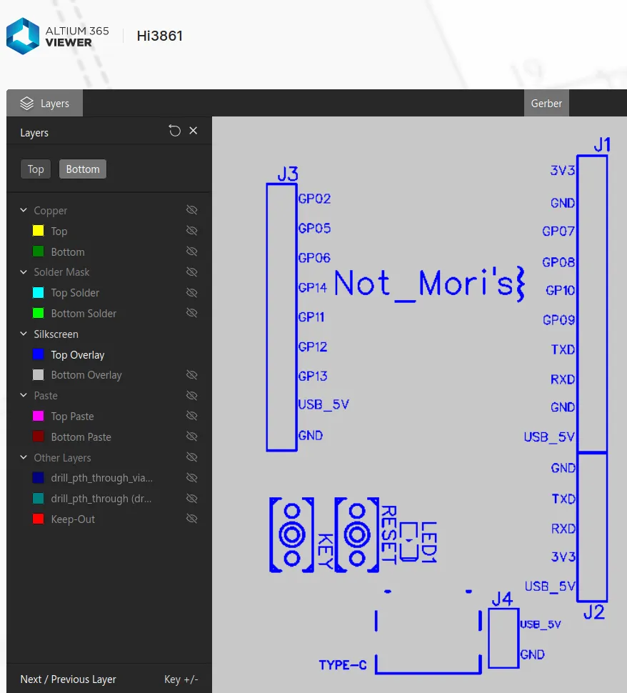 top overlay